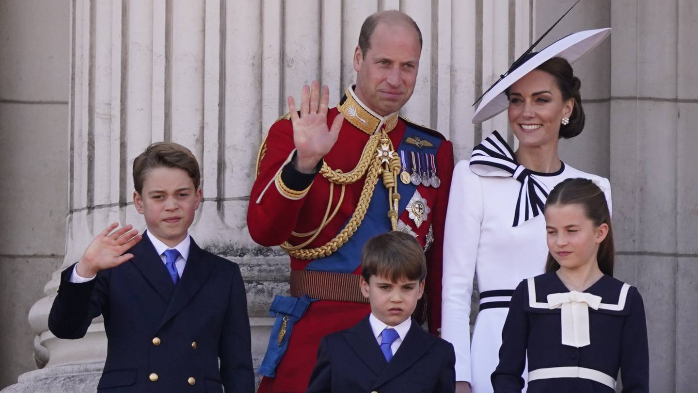 UK royals unite on palace balcony, with Kate back at her first public event since cancer diagnosis  WSOC TV [Video]