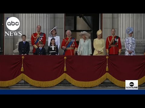 Kate Middleton and royal family attend Trooping the Colour parade [Video]