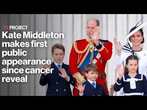 Kate Middleton makes first public appearance since cancer reveal [Video]