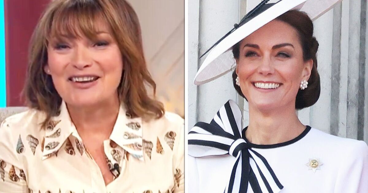 Lorraines two-word reaction to Kates return but admits one concern | TV & Radio | Showbiz & TV [Video]