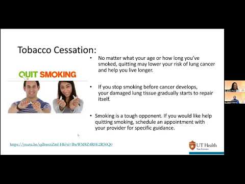 HealthyU Webcast: Lung Cancer Screening and Prevention [Video]