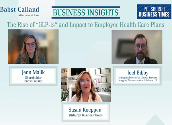 The Rise of GLP-1s and Impact to Employer Health Care Plans – Babst Calland [Video]