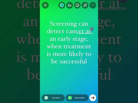 Importance of Cancer Screening [Video]