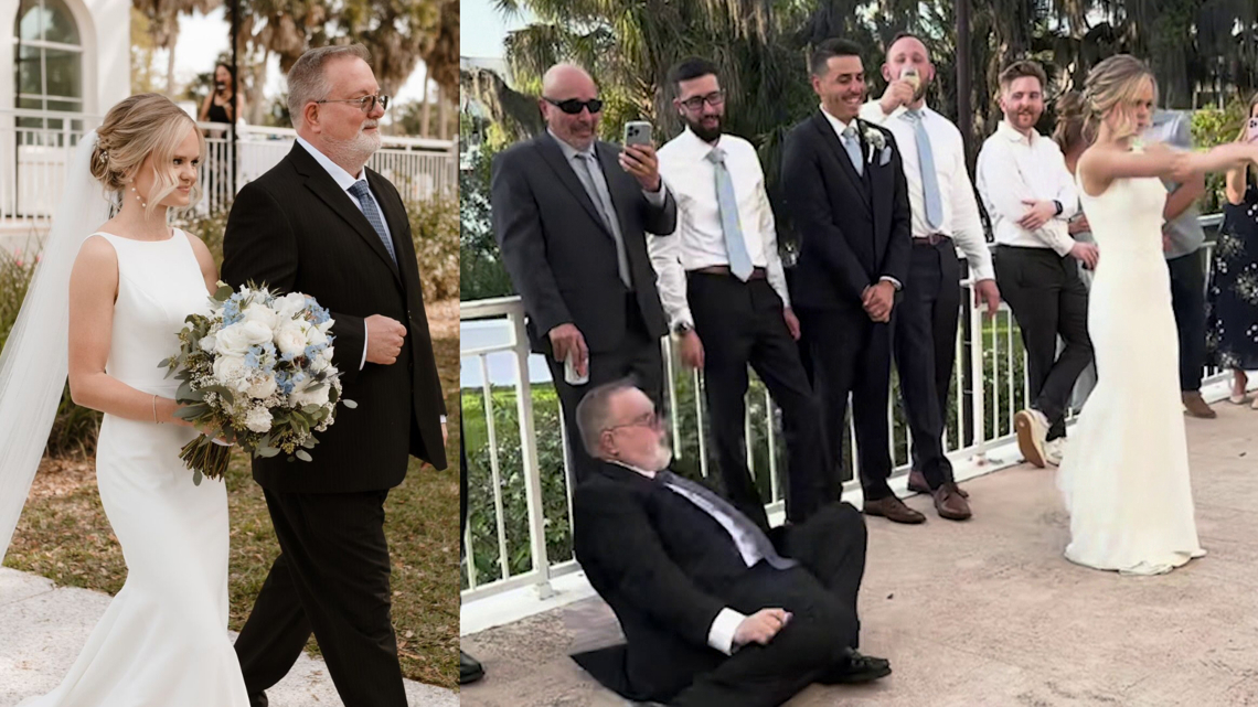 Sarasota dad has heart attack at daughter’s wedding [Video]