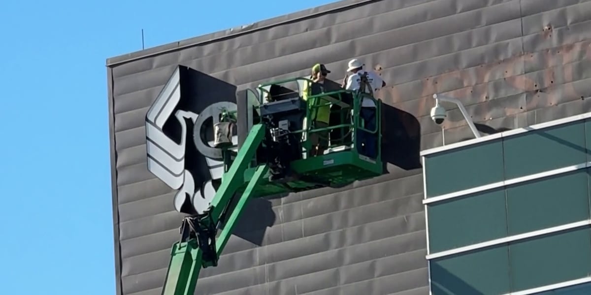 University of Phoenix signs come down as school gets new look [Video]