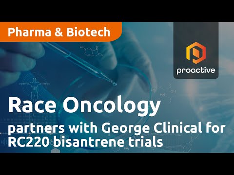 Race Oncology partners with George Clinical for RC220 bisantrene trials [Video]