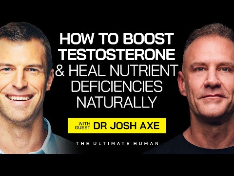 Dr. Josh Axe Reveals How to Boost Testosterone & Heal Nutrient Deficiencies Naturally [Video]