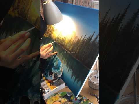 Art Therapy – Acrylic Landscape [Video]