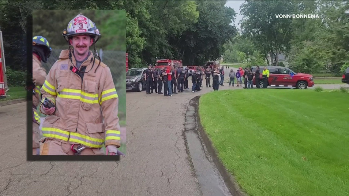 Assistant Chaska fire chief surprised after final round of chemo [Video]