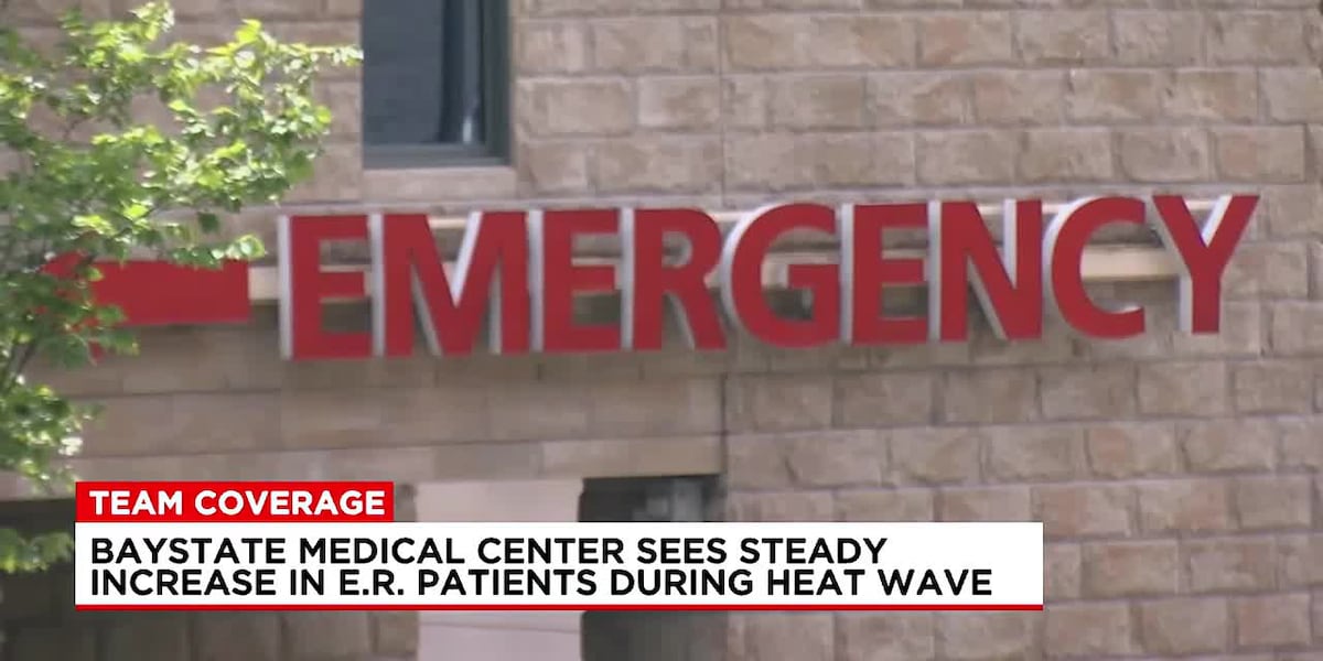 Baystate sees influx of emergency patients during heat wave [Video]