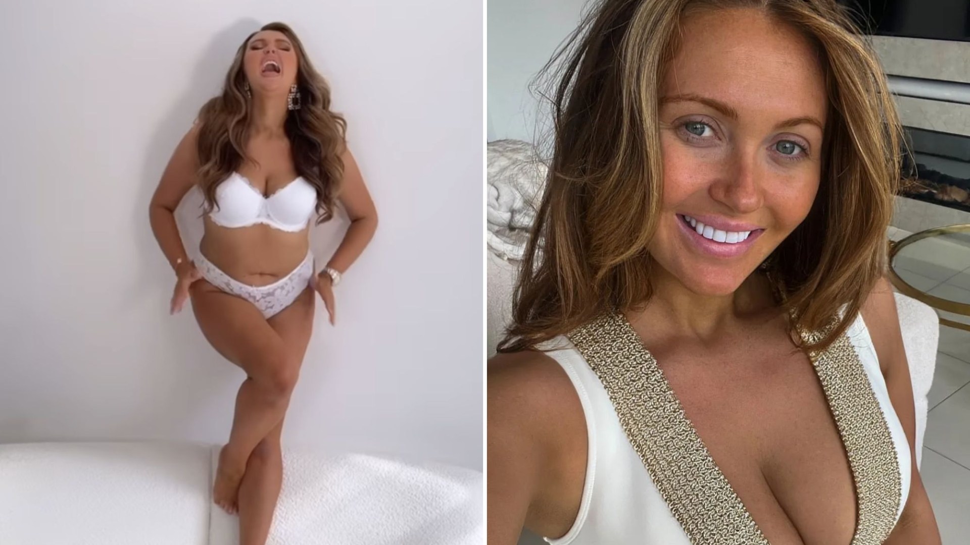 Charlotte Dawson shows off her incredible 1.5 stone weight loss as she performs sexy underwear dance [Video]
