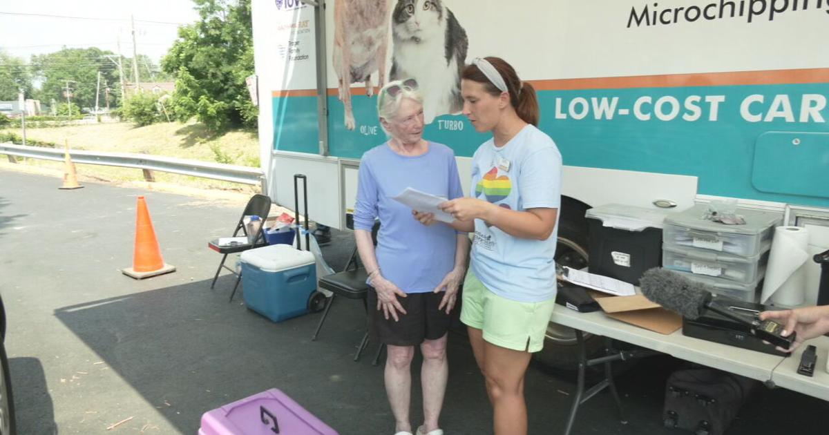 Kentucky Humane Society hosts CARE-a-van clinic in Pleasure Ridge Park | News from WDRB [Video]
