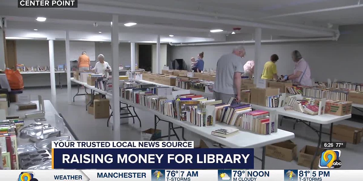 Center Point Library continues book sale to help fund programs [Video]