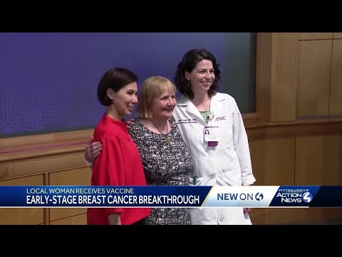 UPMC has finished a vaccine study that could prevent early stage breast cancer from progressing [Video]