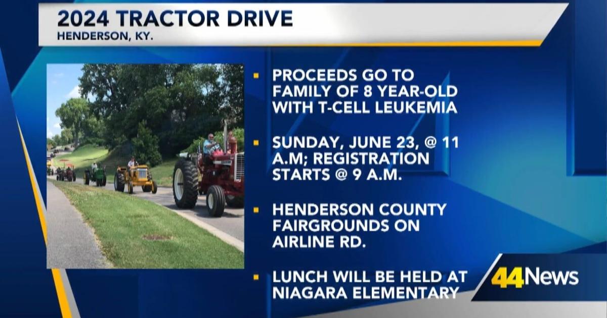Tractor Drive taking place on Sunday to raise money for boy with cancer | Video