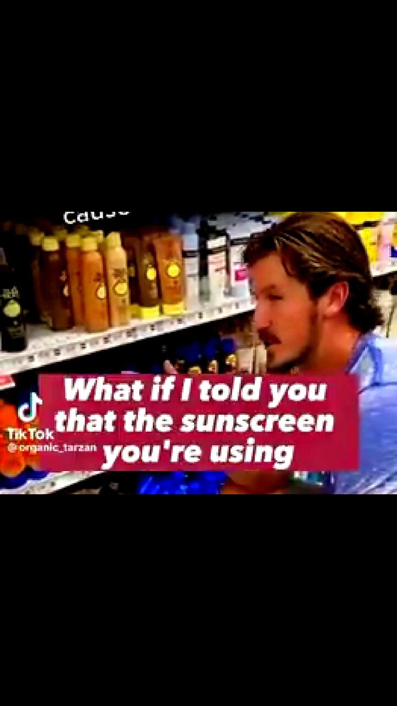 HOT OUTSIDE? RUB ON THAT CANCER CAUSING [Video]
