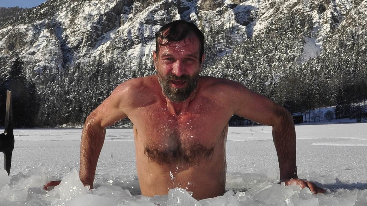 ‘The Iceman’ Wim Hof accused of promoting ‘dangerous’ cold water therapy after string of families claim their loved ones died after performing the breathing method [Video]