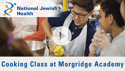 Morgridge Academy Students Learn about Cooking [Video]