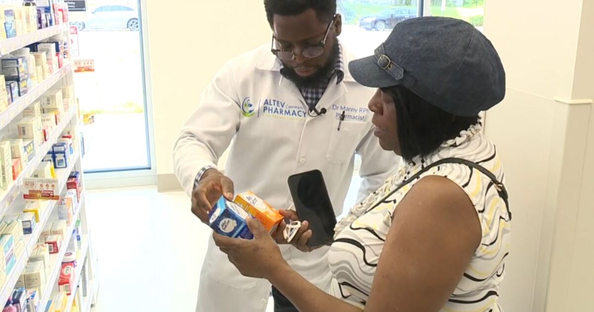 Black-owned pharmacy in Avondale gives support, essentials to community in need [Video]