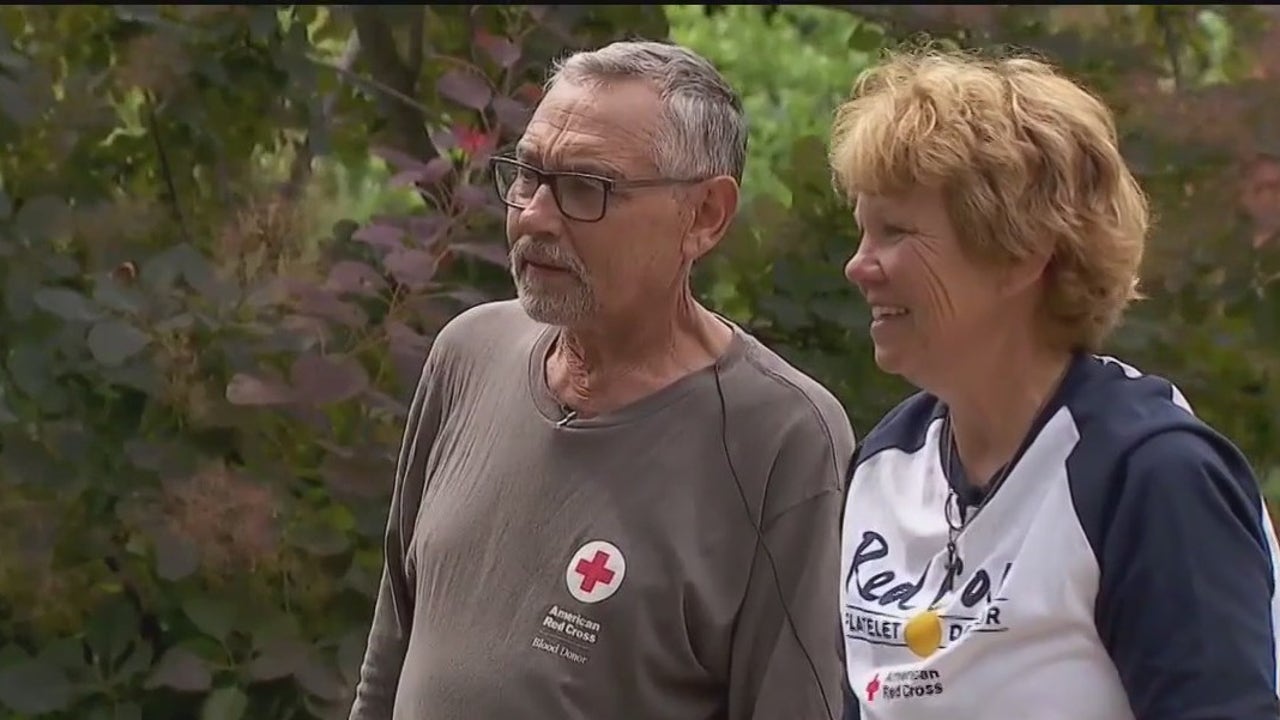 Former blood donor inspires hundreds [Video]