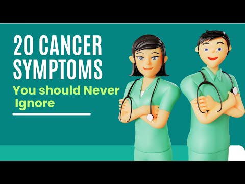 🚨 20 Cancer Symptoms You Often Ignore 🚨 [Video]