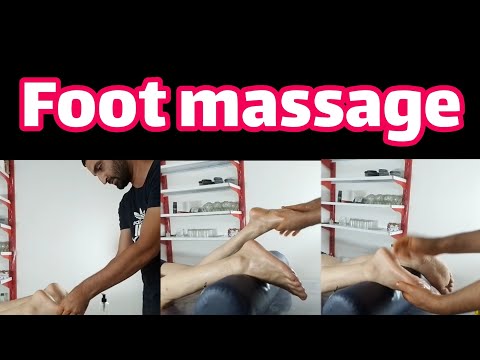 [ASMR for tingling] foot reflexology massage [Video]