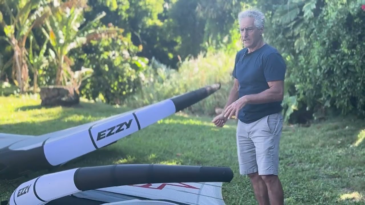 David Ezzy speaks about the Ezzy Flight Wing | Free Wings Foils SUP Surf Magazine Online [Video]