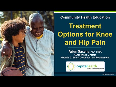 Treatment Options for Knee and Hip Pain [Video]