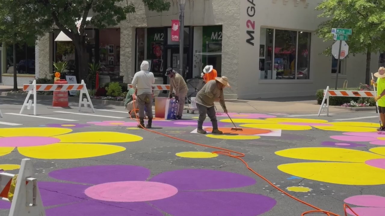 New street murals painted in SoMa neighborhood in downtown Little Rock  KARK [Video]