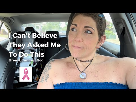 Wow! I Can’t Believe They Asked Me To Do This | Breast Cancer Vlog | Invasive Ductal Carcinoma [Video]