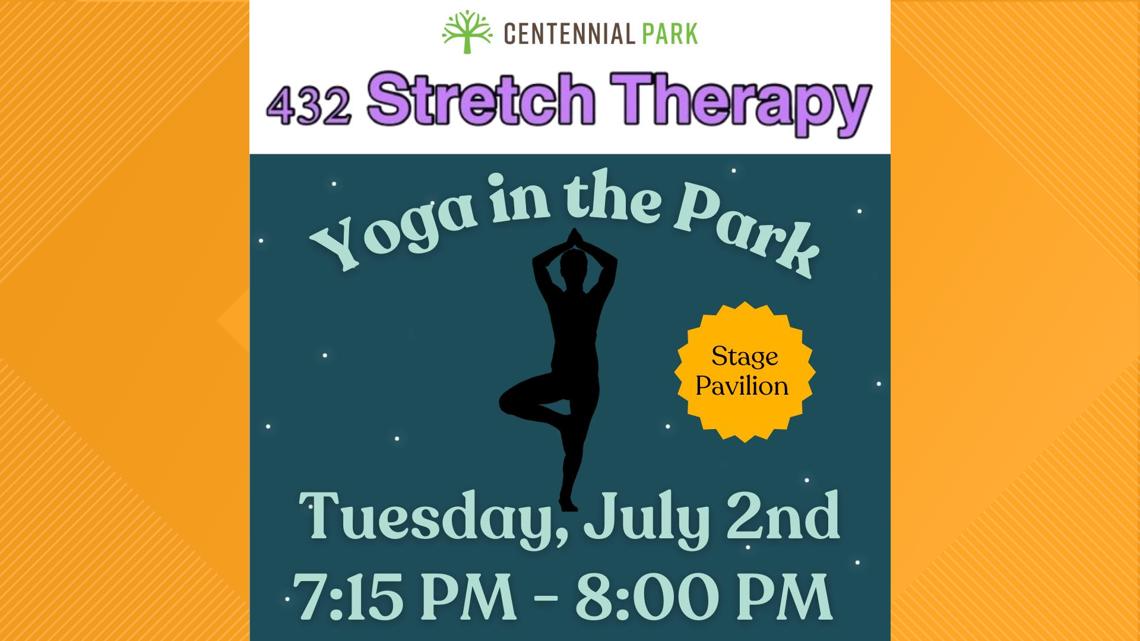 Yoga in the Park happening tomorrow, July 2 [Video]