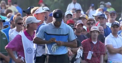 Tiger puts on energy bar eating display at Oak Hill | Golf News and Tour Information [Video]