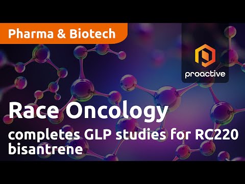 Race Oncology completes GLP studies for RC220 bisantrene; closer to human trials [Video]