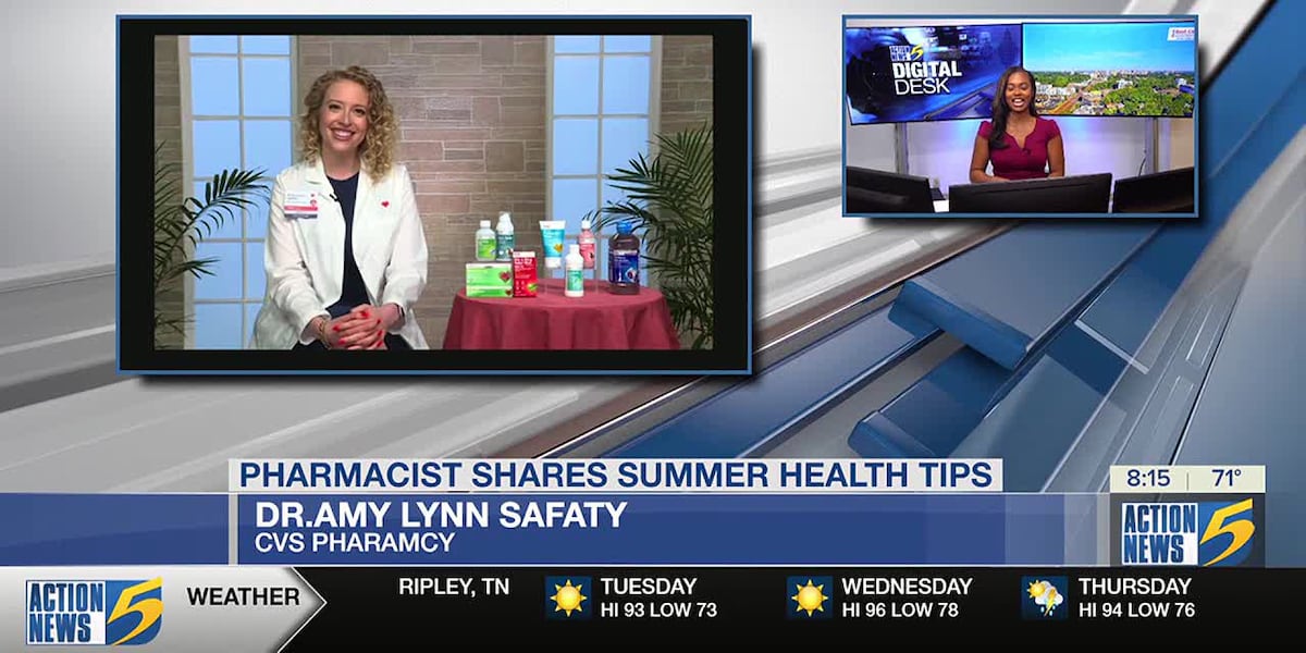 Pharmacist shares summer health tips [Video]