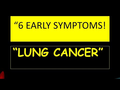 6 EARLY SIGNS of LUNG CANCER [Video]