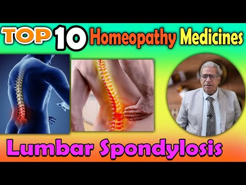 Lumbar Spondylosis: Causes and #homeopathy Treatment — Dr P S Tiwari [Video]