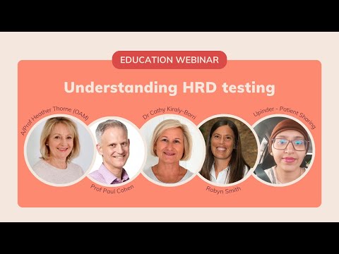 Understanding HRD Testing Webinar [Video]