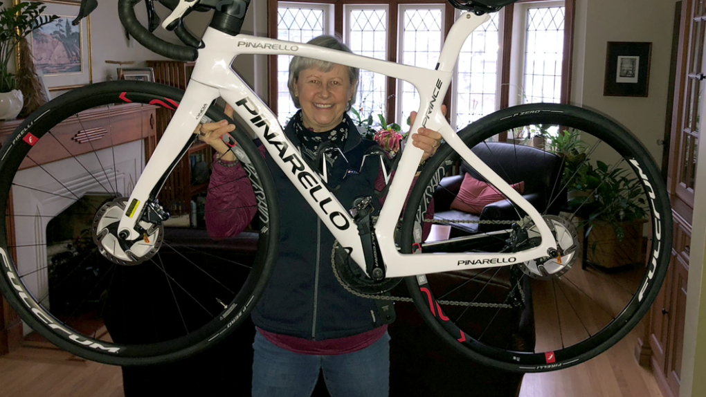 Bike used for cancer fundraising stolen from Toronto home [Video]